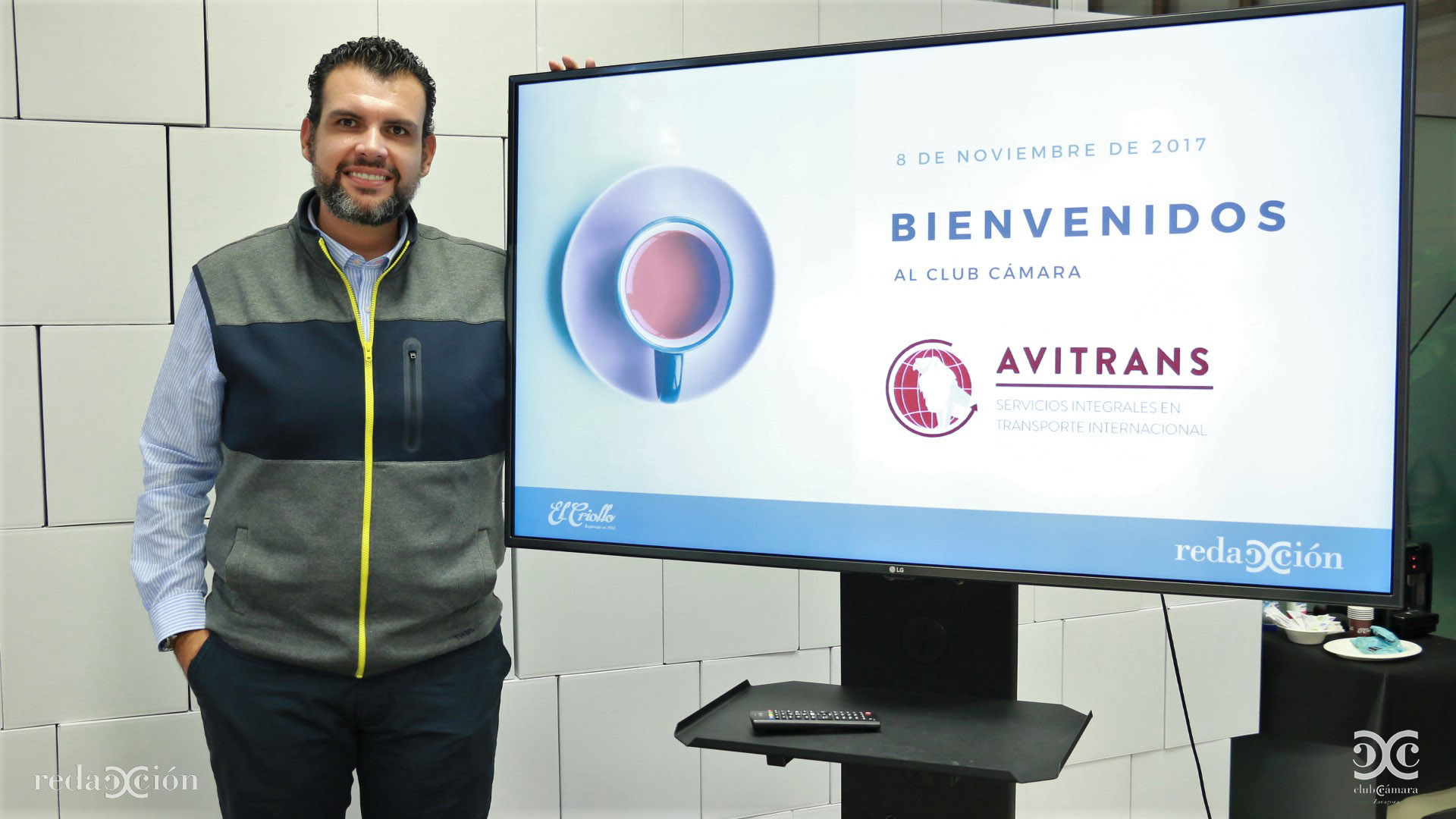 Javier Rodríguez, de Avitrans. Fotos: Arturo Gascón.