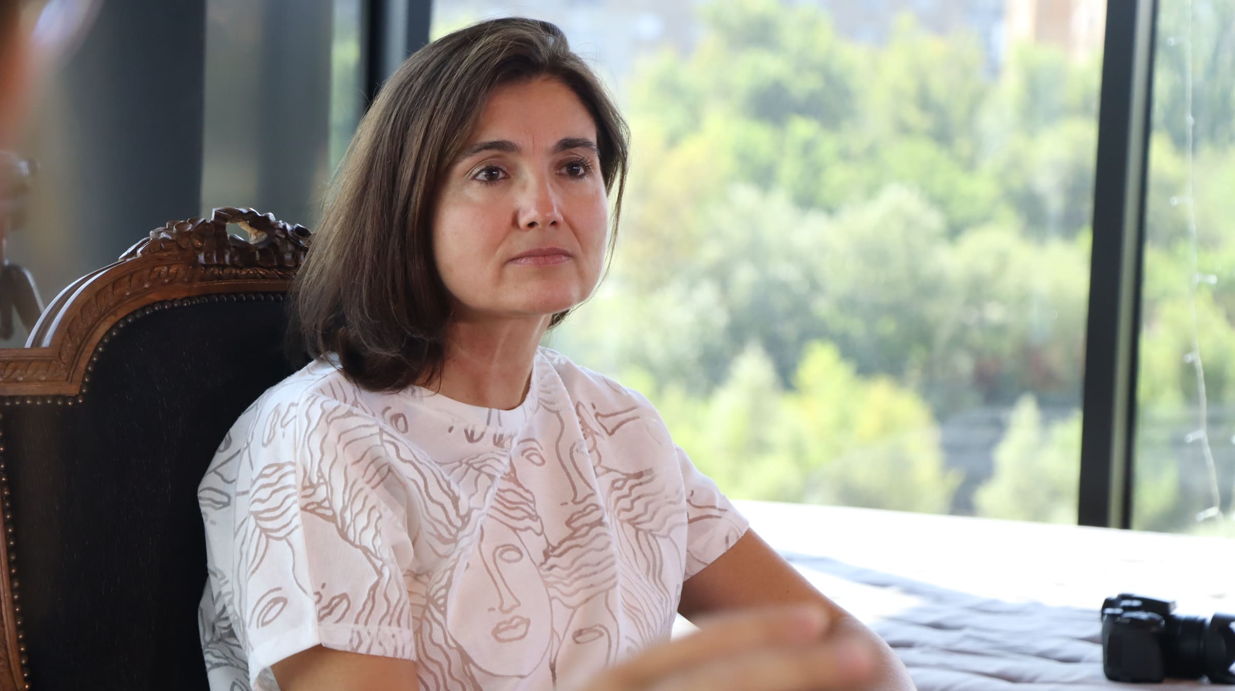 patricia montañes en la charla sobre certificados internacionales