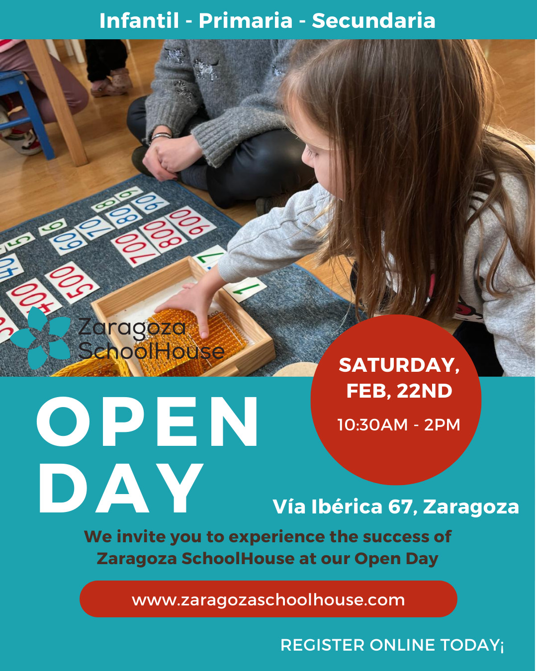 zaragoza schoolhouse open day