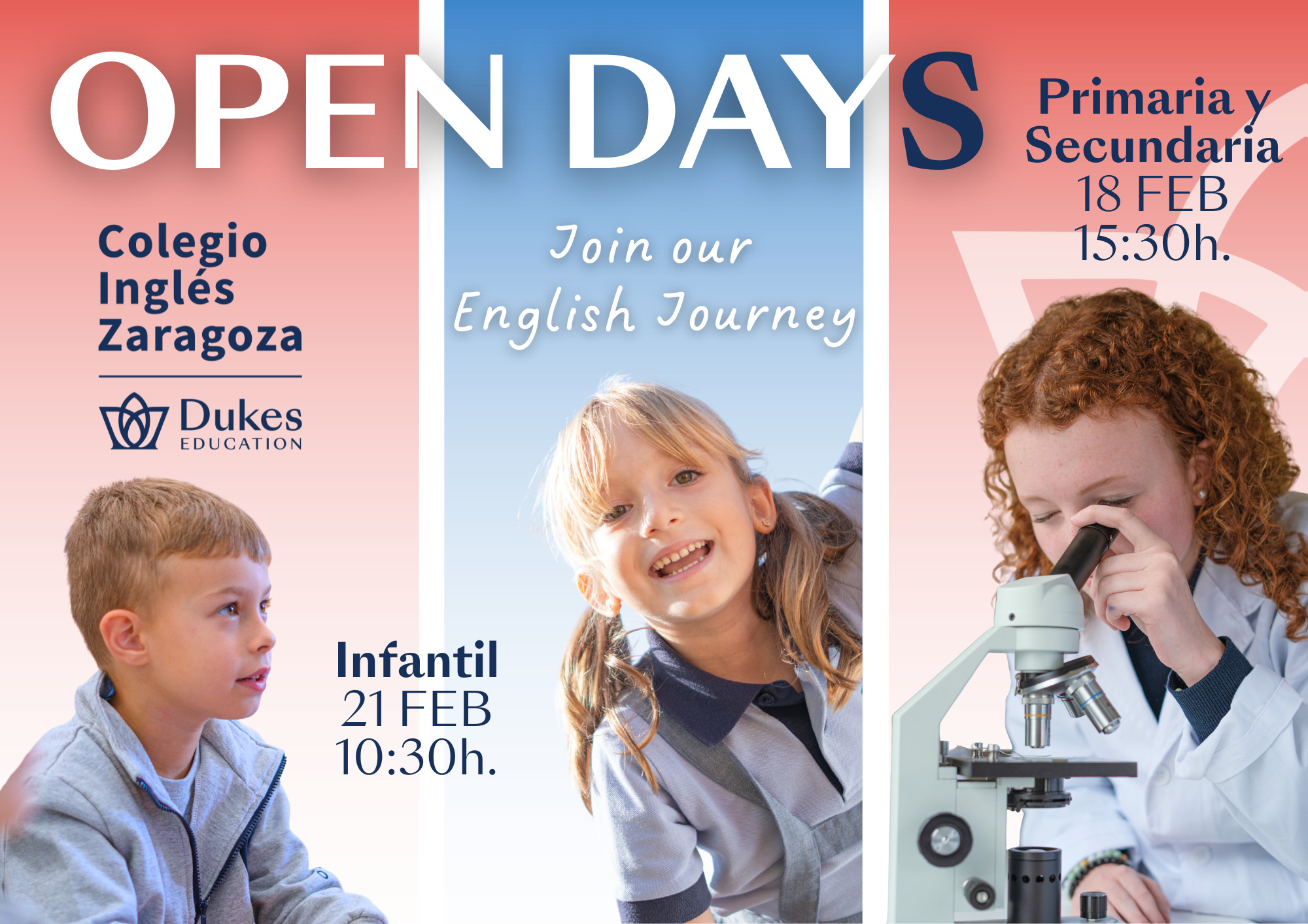 COLEGIO INGLÉS OPEN DAYS