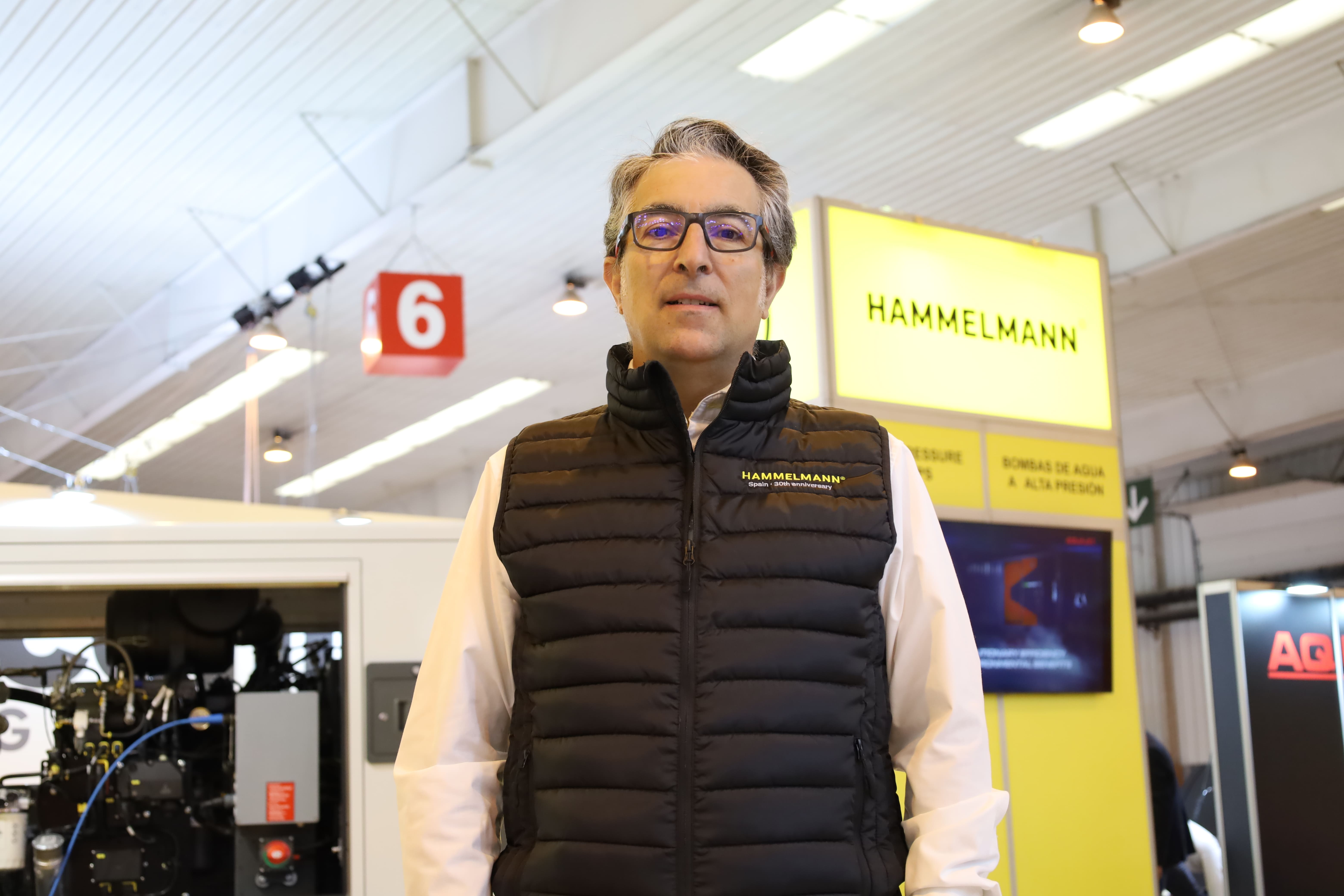Entrevista a José María Tabuenca, CEO en Hammelmann Spain, en SMOPYC 2026