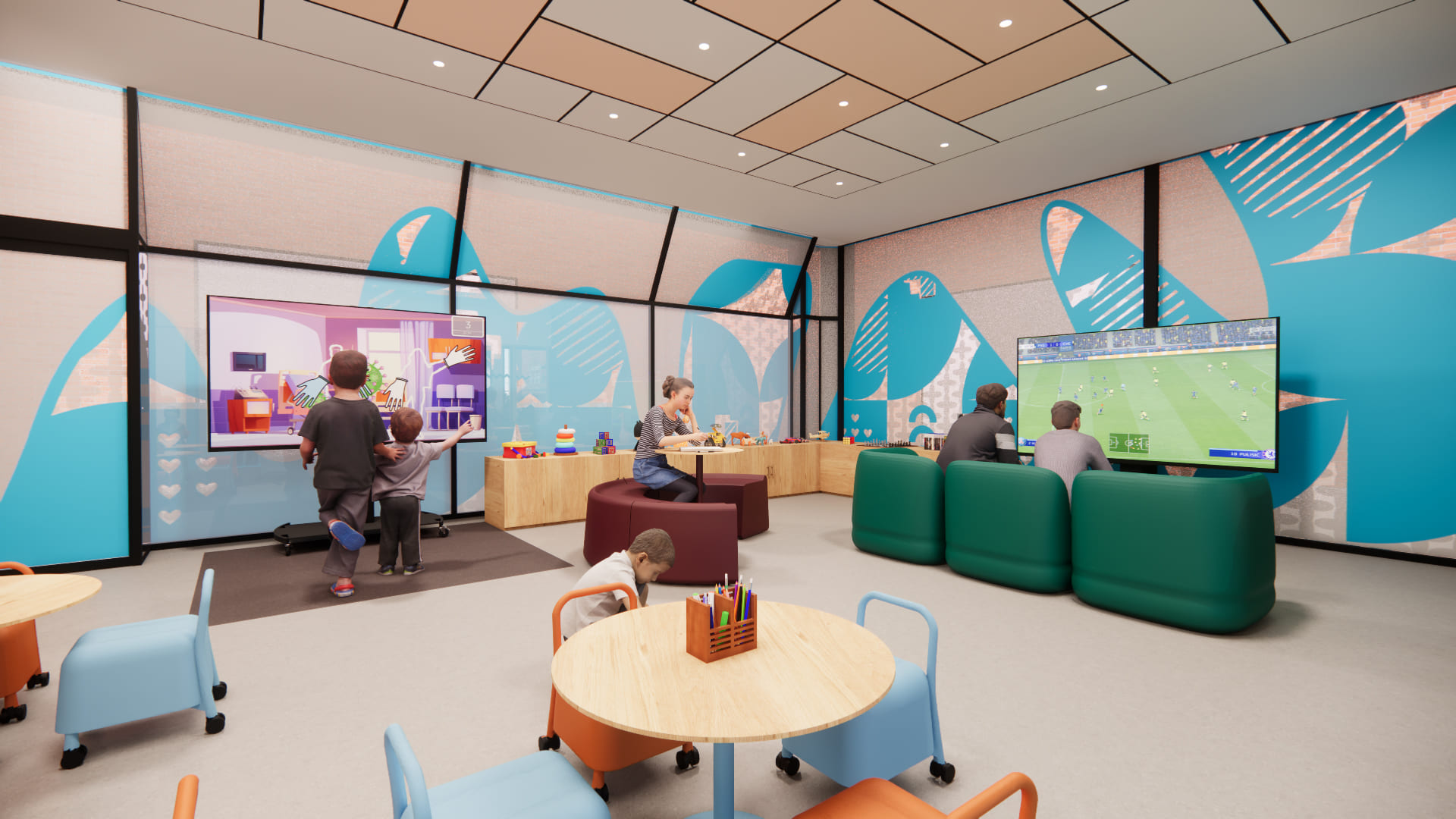 Los Porches del Audiorama albergará el primer centro de día de España para niños y adolescentes con cáncer