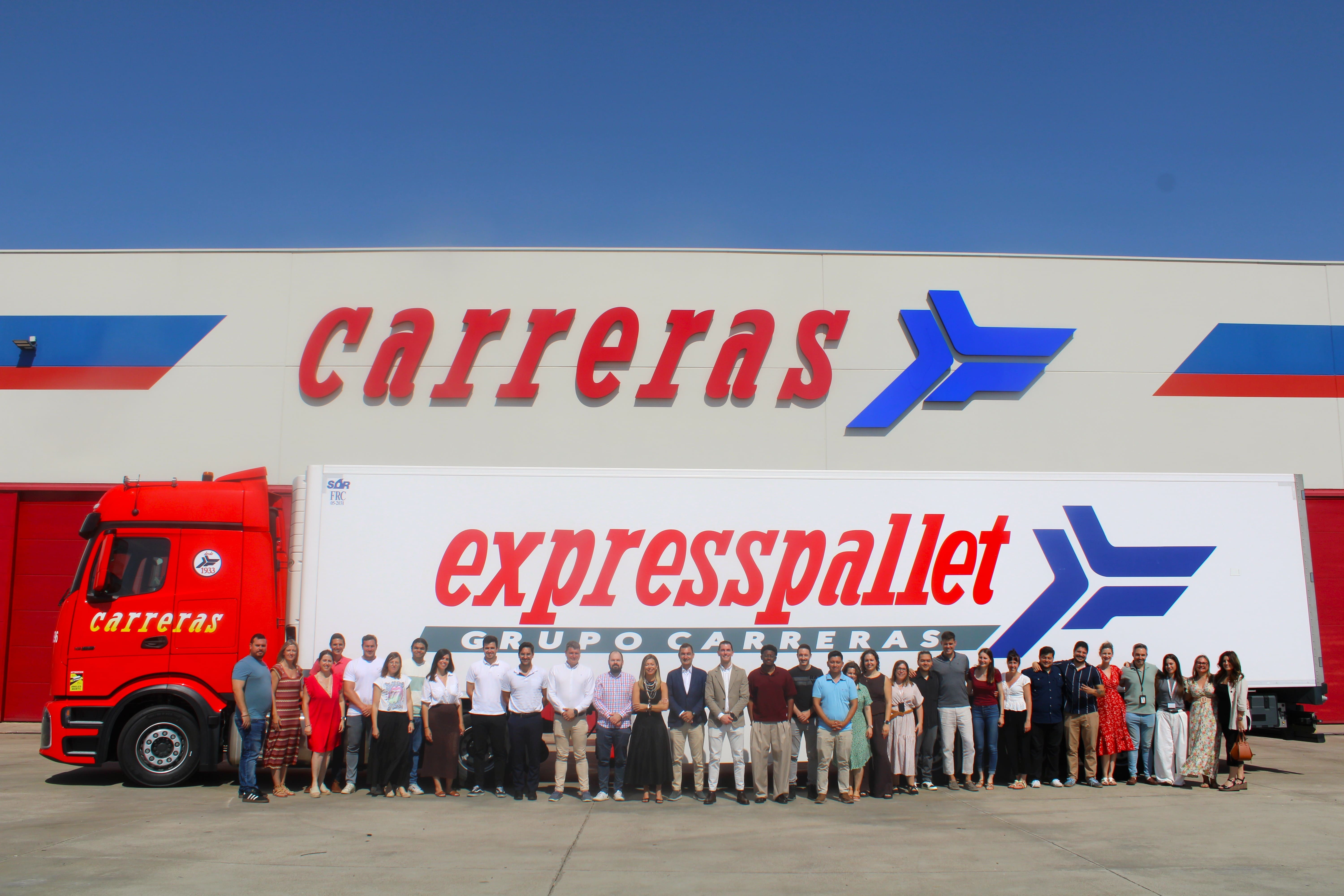 Carreras celebra el veinte aniversario de Expresspallet, su unidad de paletería