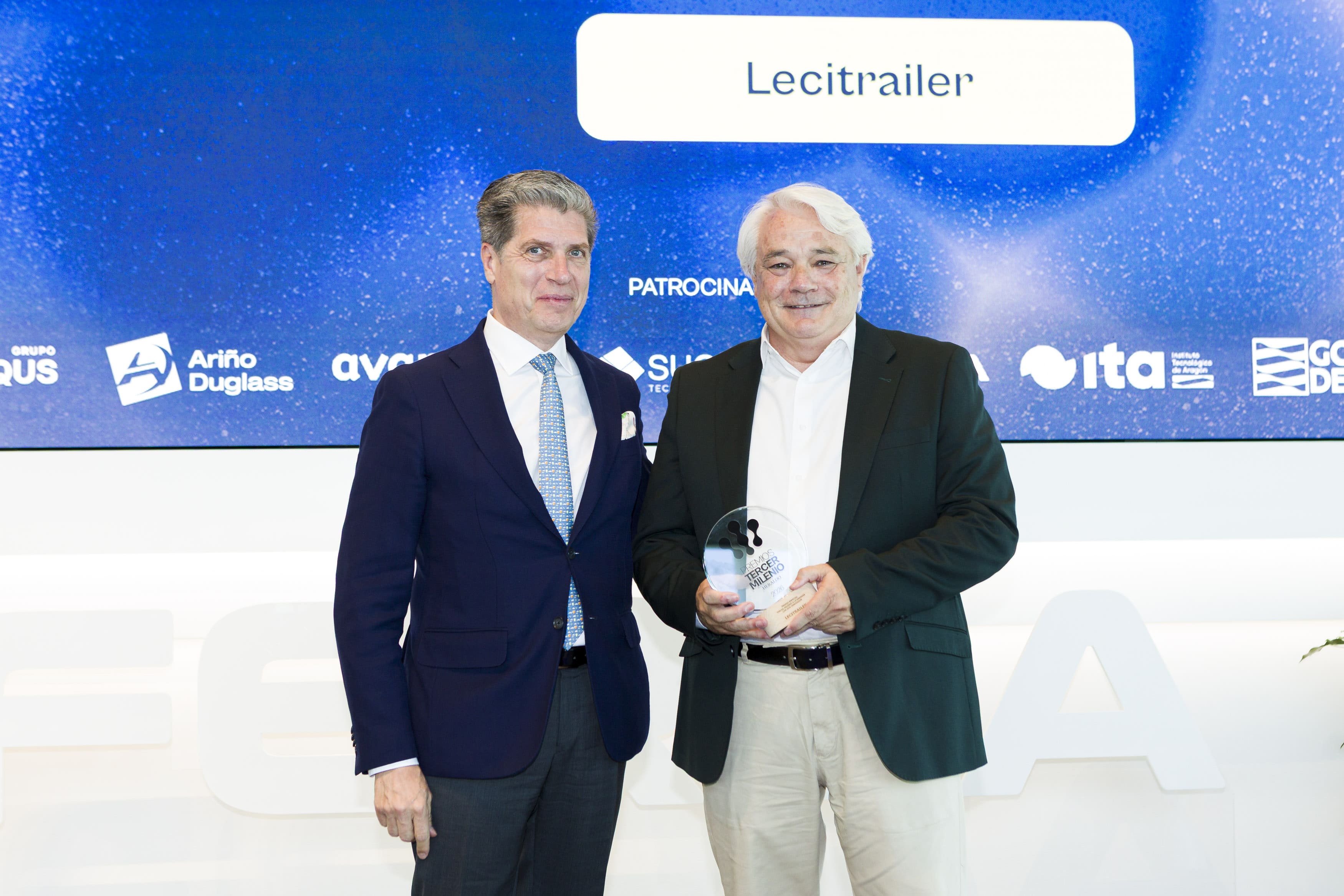 Lecitrailer ha recibido el Premio Especial Tercer Milenio a la empresa con ADN Innovador, un reconocimiento que pone en valor su trayectoria industrial