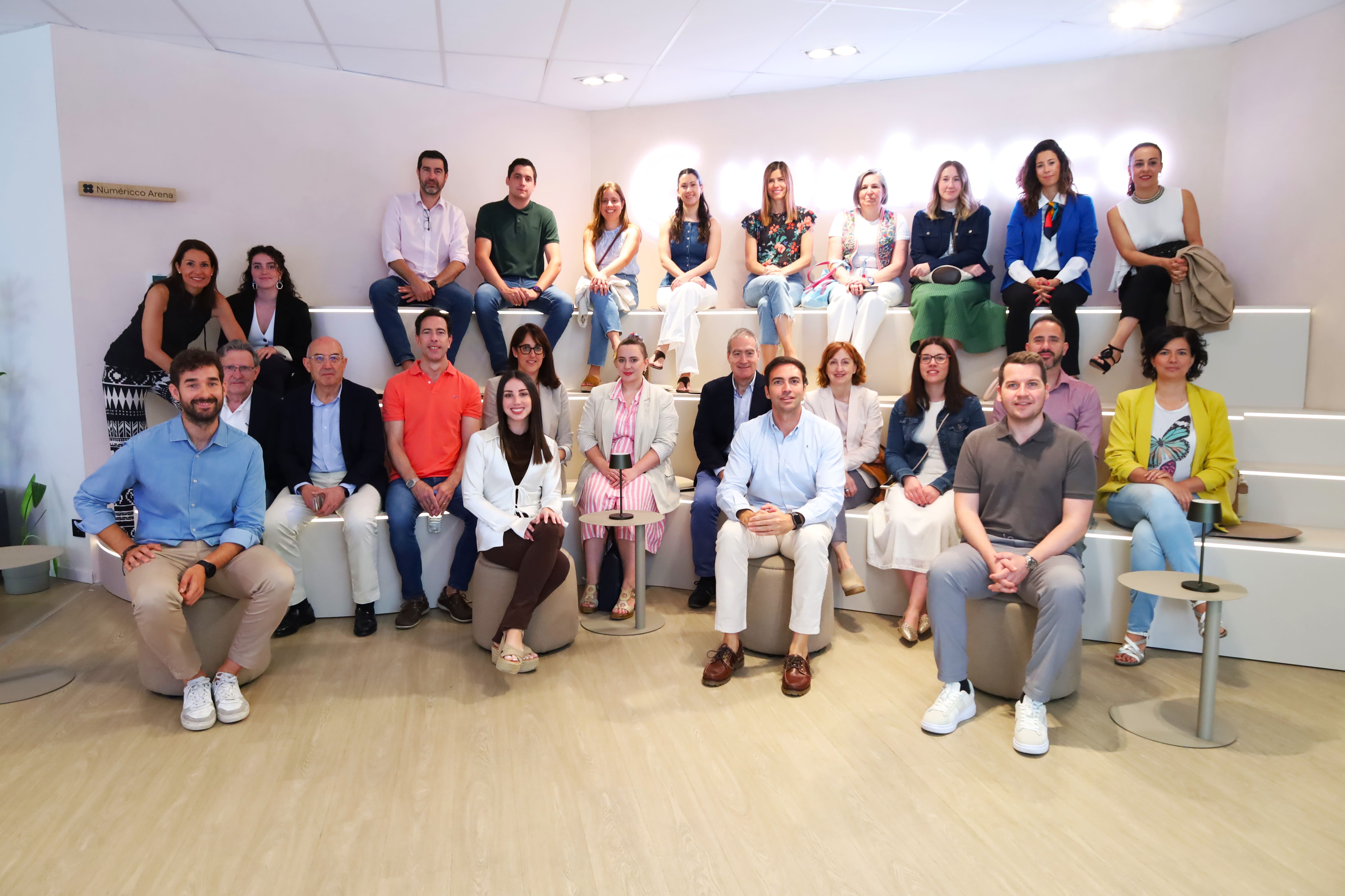 Los socios pudieron conocer, en este Anfitriones del Club Cámara Zaragoza, las nuevas instalaciones recientemente inauguradas de Numéricco.