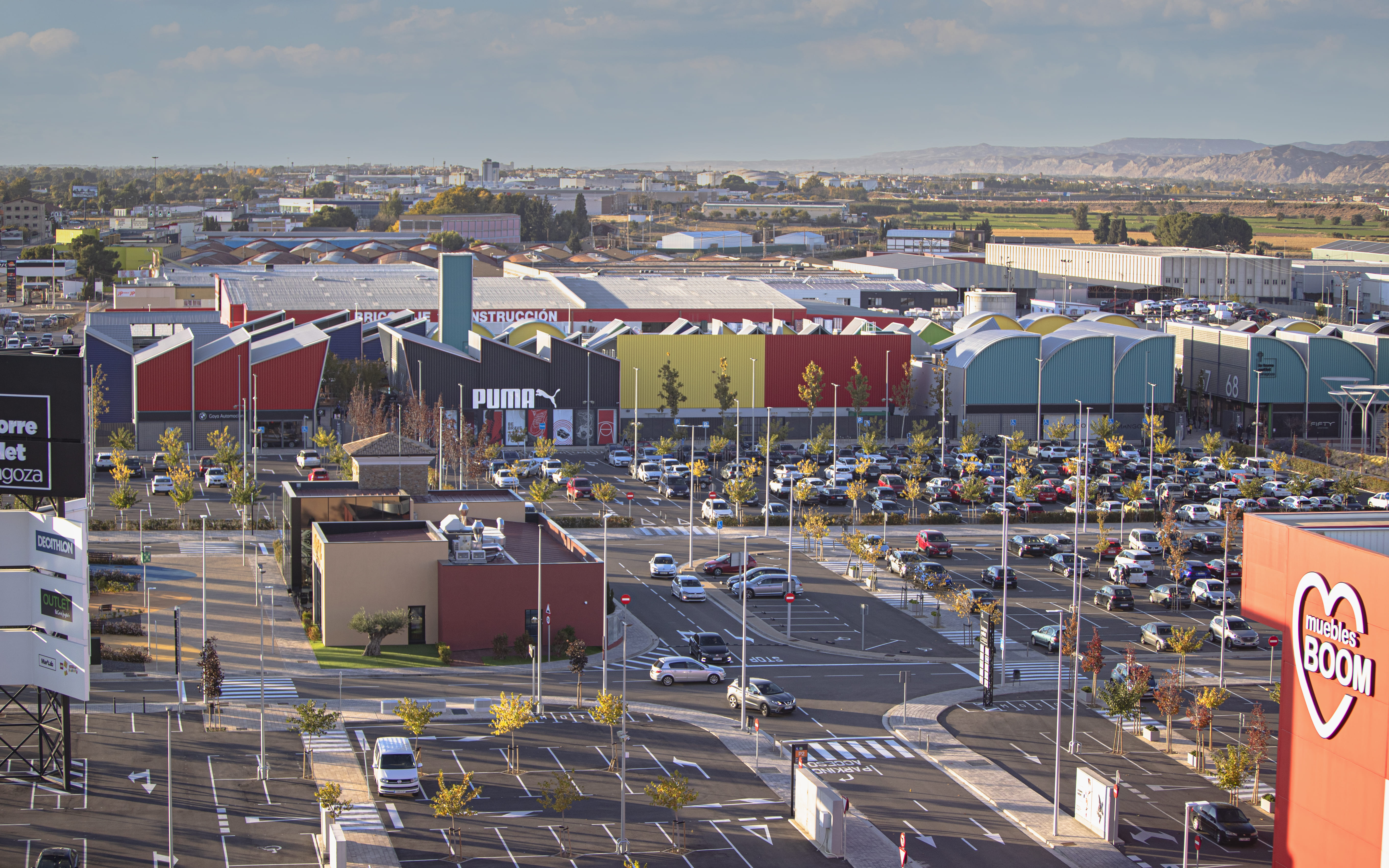 torre outlet zaragoza vista panoramica