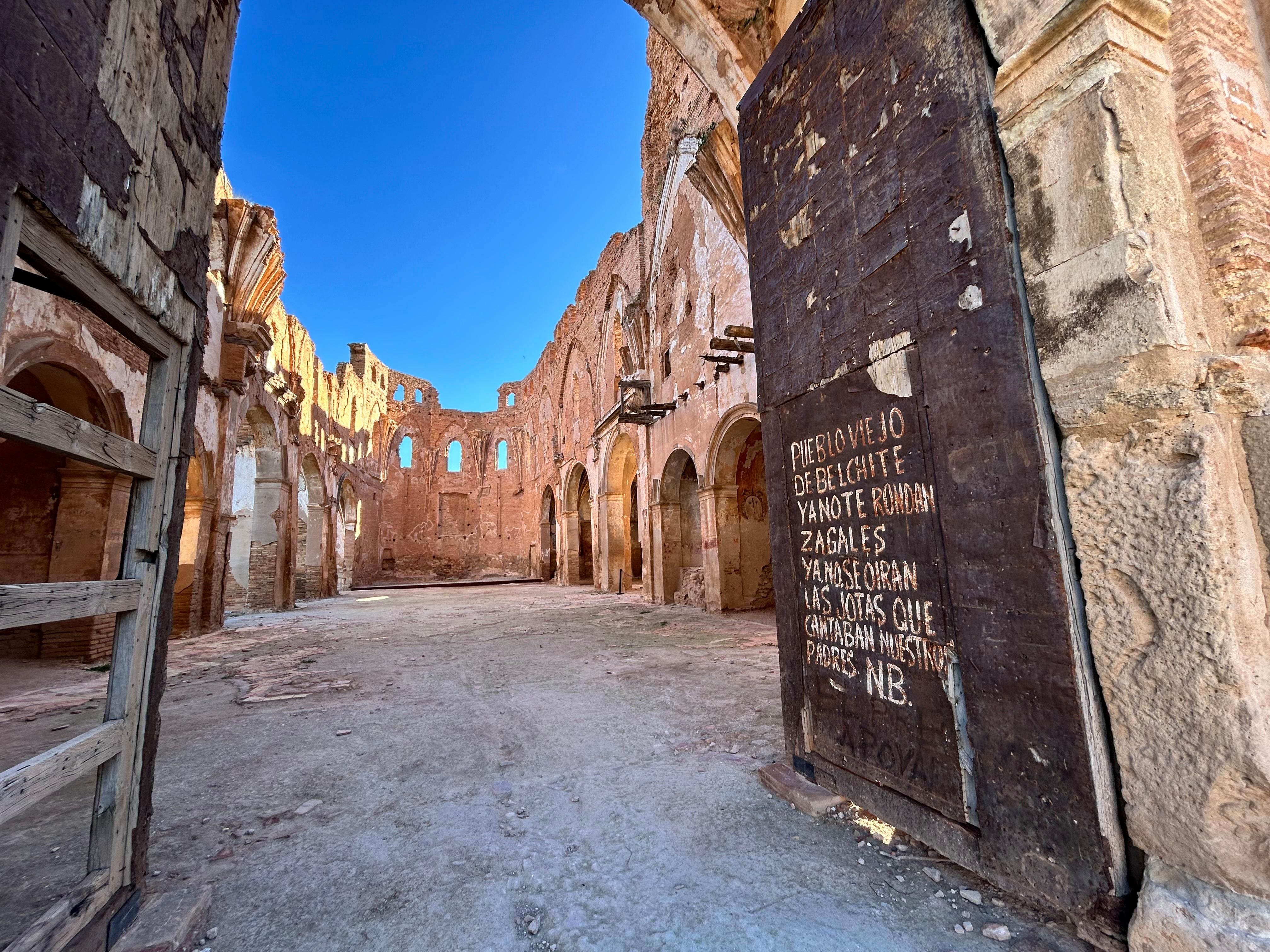 El Pueblo Viejo de Belchite se convertirá en un cine al aire libre de la mano de Embou y Filmin