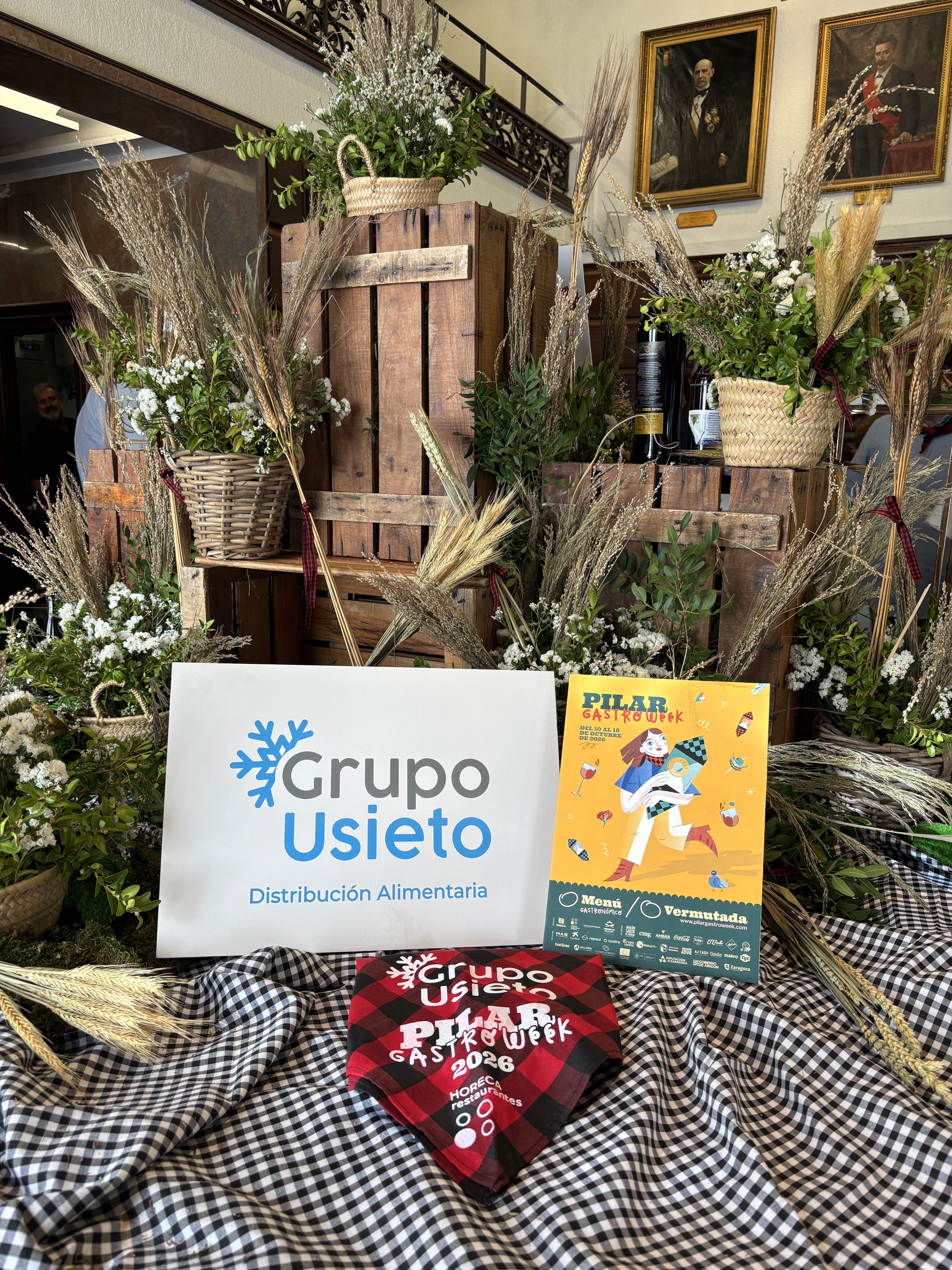 Grupo Usieto, patrocinadores de la Pilar GastroWeek 2026